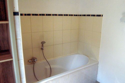 Baignoire et douchette  